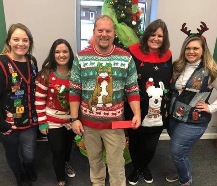 SERVPRO has a tacky sweater Christmas party!