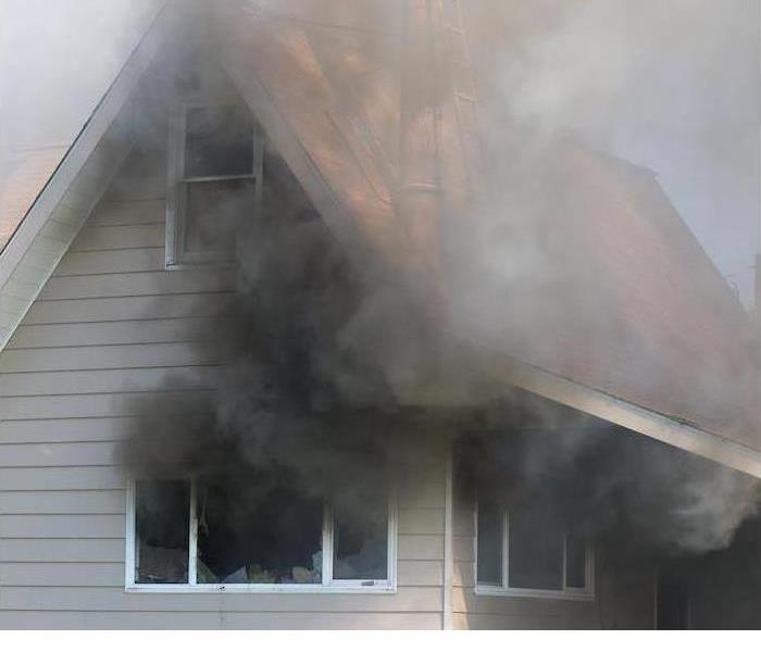 You can count on SERVPRO to restore your home after a fire!